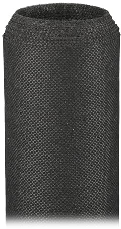Relaxdays Unkrautvlies, 50 g/m², 5 m, Pflanzenschutz, wasserdurchlässig, UV-beständig, Starkes Gartenvlies, schwarz | wasserdurchlässig, UV-beständig, starkes Gartenvlies