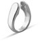 Quiges 925 Silber Eligo Ring für Austauschbar 10 mm Kugel Durchmesser 18mm