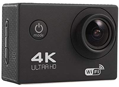 WFDG Ultra HD 4K Macchina Fotografica di Azione WiFi Camcorder 16MP 170 Go 4 K 2 Pollici F60 30M Impermeabile di Sport Camera PRO 1080P 60fps Cam F11.11C (Bundle : 2, Color : Black)