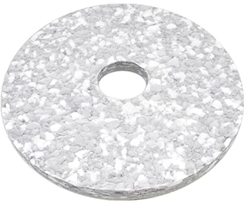 haid-tec Melamin Plus Pad - 17 Zoll Pad für Einscheibenmaschine - Langlebiges 430 mm Melamin Pad zum Zementschleier entfernen - Grundreinigung für Böden - mit 85mm Innenloch