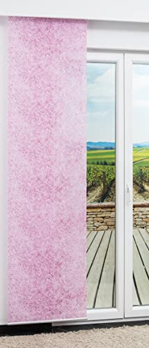 LYSEL Schiebegardine Strukturia in Beere, in der Größe (BxH) 60cm x 245cm