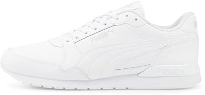 PUMA Unisex St Runner V3 L Sneaker, White White Gray Violet, 43 EU