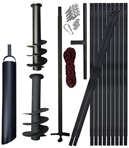 PWSAM Mèche de fontaine 12 m 145 + 180 mm avec plunscher 110 mm