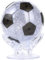 Casiler 77pcs 3d Puzzle Football Jigsaw Diy Assembly Soccer Crystal Model Toy with Flash Light Model Crystal Brain Teaser Decoration