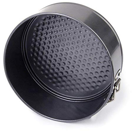 7 Inch Non-Stick Springform Pan,Round Interlocking Leakproof Removable Bottom - Fits 5, 6, 8 Quart Instant Pot
