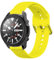CZhkg 22mm Silicona Pulseras de Repuesto para Huawei Watch GT4 46mm/ GT3 46mm, Correa Deportiva Pulsera Liberación Rápida Armband para Huawei Watch Ultimate/Watch 4/Watch 4 Pro/Watch 3 (amarillo)