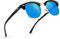 Glapeame Polarisierte-Sonnenbrille-Herren-Halbrahmen-Sonnenbrillen-Damen-Sunglasses-Men-Women-Sonnenbrille-Schwarz-UV400 Schutz-Retro-für Outdoor-Camping-Reise,6