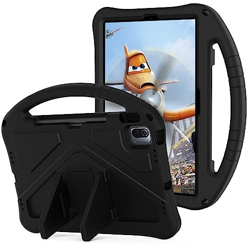 Schutzhülle Kinderhülle kompatibel mit Xiaomi Mi Pad 5/Mi Pad 5 Pro 11 2021 Tablet-Hülle, leichte, kinderfreundliche EVA-Schutzhülle, sturzsichere, schlagfeste Schutzhülle mit Schultergurt Hüllenabdec