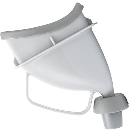 KIMISS Tragbares Urinal Fürs Auto, Stehend, für Männer und Frauen, Notfall-Uringerät für Reisen, Camping, Fahren, Unisex-Urinalbecher, PP + Silikon-Material, PIPI-Flasche,