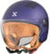 Shox Jetstream Solid Open Face Motorcycle Helmet L Matt Deep Blue