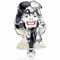 MSPOVOF Halloween Schwarze und weiße Hexe Charms Bead für Armbänder und Halsketten 925 Sterling Silber für Geburtstag Weihnachten Mutter Frauen Schmuck Geschenk