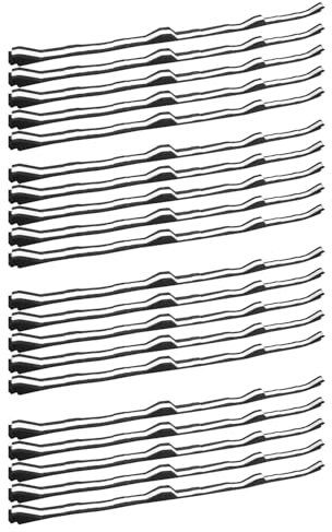 20 Pcs, 12 Inch R-Shaped Panel Foam Closure Strips for Metal Corrugated Roofing Panels, Thermal Insulation and Noise Reduction Inside Roof Closure Strips, 3FT Long Inside