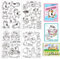 GLOBLELAND 4 Blatt Cartoon Hunde Und Katzen Klare Stempel Yoga Hund Klarer Stempel Duschkatze Silikonstempel Für Die Kartenherstellung DIY Scrapbooking Fotoalbum Tagebuch