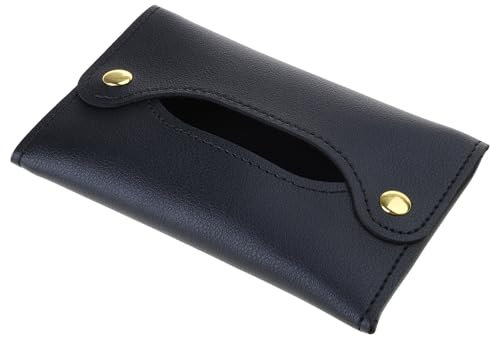 Reisefreundliche Taschentuchspender Hülle Stilvolle Taschentuch Tasche Praktische PU Ledertasche Für Die Tägliche Hygiene
