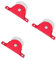 jojofuny 3pcs Ladder Pulley Ladder Hook Kit Ladder Parts Replacement Large Ladder Clamps for Extension Ladders