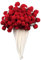 LetCartMaker Häkelblumenstraußdecke, fertige Rosenstraußdecke, handgefertigt, gestrickt, Überwurf, Blumendecken für Geburtstag, Muttertag