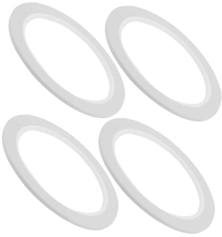 minkissy 4 Stück Teiliges Selbstklebende Geigen Fingerboard Tapes Weiß Violin Note Stickers Positionsaufkleber für Anfänger Tonleitern Übung und Fingerführung