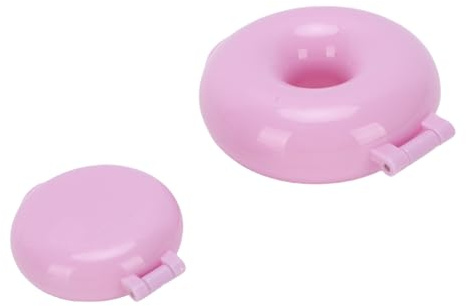 TOPINCN Donut Cake Pop Form Set Food Grade Pla Plastik Donut Kuchenform Desserthersteller für Bäckerei -Party Hochzeit mit Einheitlichen Kuchen Pops (PINK)