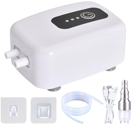 Pompa elettrica per il trasferimento del vino, sifone automatico rimovibile per uso alimentare, kit di attrezzi autoadescante per birra casalinga, mini dispenser elettrico per vino con tubo a sifone e