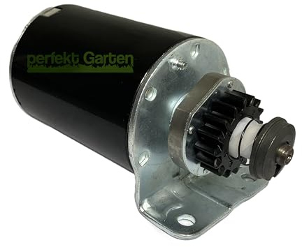 Démarreur, 16 dents, 12 V, compatible avec moteurs 17-22 CV, Briggs & Stratton, B&S/John Deere