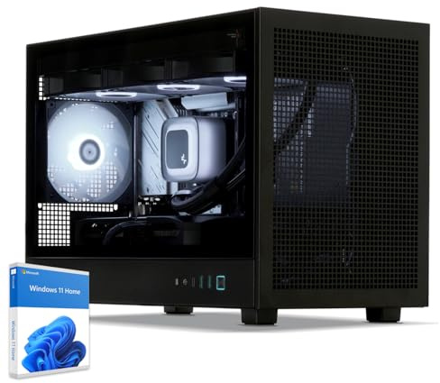 Sedatech Wasserkühlung Gaming Mini-PC • RTX 5060 | i7-14700KF | 32GB DDR5 | 2TB SSD M.2 | WLAN 6E | BT 5.3 | Win 11
