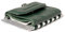 Space Products ® Mini Geldbörse grün-gestreift I Sehr kleines Echtleder Wallet/Portemonnaie mit Münzfach I 15 Karten + Geldscheine + Münzen I Push Tropic Green
