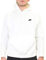 Nike M NSW Club Hoodie Po BB Sudadera con Capucha, Hombre, Blanco (White/White/(Black), XL