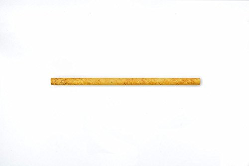 Borde bordatura Travertin pietra naturale giallo profilo Pencil Gold Antique per parete bagno doccia cucina tappetino mosaico piatto Mosaico per 10 pezzi