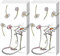 20 Taschentücher (2x10) Maus mit Blümchen | Glücksbringer | Geschenk