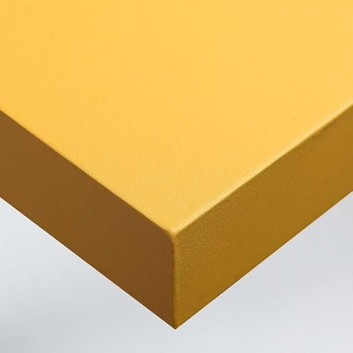 DIMEXACT - Papier Peint Autocollant Jaune Tournesol Mat - 122 cm x 0.5 m - en Rouleau