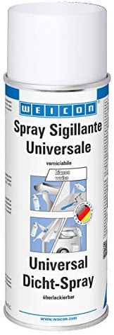 WEICON Spray Sigillante Impermeabilizzante Universale bianco 400 ml - Plastica liquida impermeabile impermeabilizzante