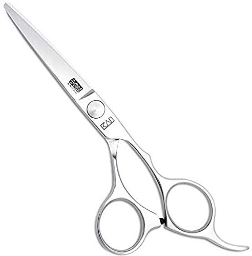 Kasho Chrome Series Offset-Haarschneideschere, 14 cm Länge