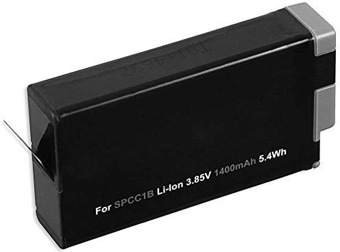 Ersatz-Akku kompatibel mit ACBAT-001 für GoPro Max Actioncam [1400mAh - 3.85V - Li Ion - 100% kompatibel]