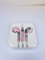 A.V. Cuffie con filo Auricolari per stereo vari colori per cellulari con microfono volume regolabile controller da 3,5mm e isolamento acustico con telefono computer pc tv ipad mp3 (Militare Rosa)
