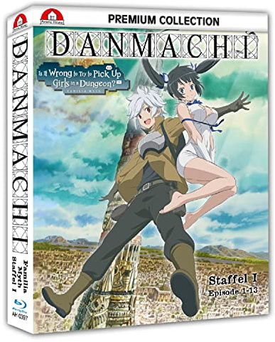 DanMachi - Is It Wrong to Try to Pick Up Girls in a Dungeon? - Staffel 1 - Gesamtausgabe - Premium Box - [Blu-ray]
