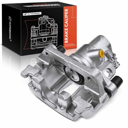A-Premium Disc Brake Caliper Assembly with Bracket Compatible with Select Mazda Models - 3, 3 Sport, 2010 2011 2012 2013, L4 2.0L - Rear Left Driver Side