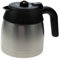 Generisch Isolierkanne, 1000 ml, Silber, kompatibel mit Krups SS-202748 KM305D10, KT4208 ProAroma Kaffeemaschine