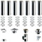 Kit Fumi Diametro 130 con Doppia Parete in Acciaio Inox DW25, Altezza 8,03m, Kit Stufa a Pellet, Canna Fumaria Coibentata Doppia Parete con Lana Di Roccia 130 | Brico Kit