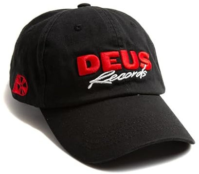 Deus Compact Dad Cap - Phantom Black