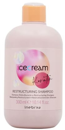 Inebrya Ice Cream Keratin Restructuring Shampoo - Shampoo Ristrutturante 300ml
