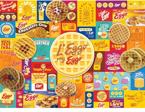 Kellogg's 1000 PC Jigsaw Puzzles - Leggo My Eggo