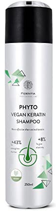 Fidentia Phyto Vegan Keratin Shampoo – Haaraufbau Shampoo mit Weizen- und Reisproteinen