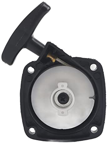 Benzin-Heckenschere Zugstarter Ersatzteile, Rückspul-Zugstarter Freischneider Rückspulstarter Handstarter mit Starterseil, für Rasenmäher Rasentrimmer Teile