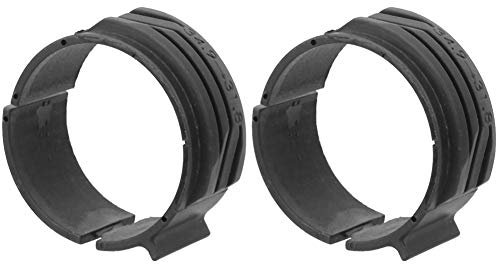 KIMISS Umwerfer-Unterlegscheibe 28,6 Umwerfer-Adapter aus Kunststoff 2 Stück Fahrrad-Umwerfer-Umrüstscheibe Mountainbike 34,9 Mm Bis 31,8 Mm