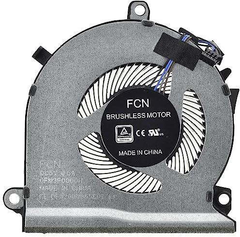 LPUK Replacement CPU Cooling Fan compatible with HP Pavilion Gaming 15-ec, 16-a p/n: L77560-001, L77558-001, L72702-001