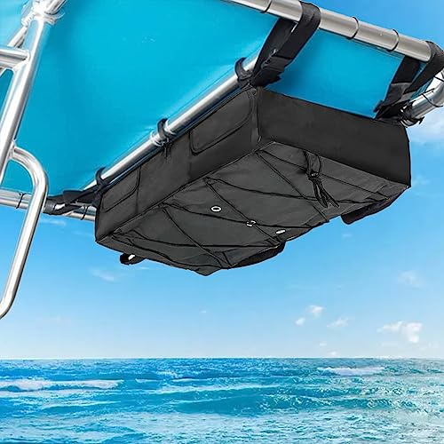 Naiveferry T-Top Aufbewahrungstasche, Boot-Schwimmweste-Aufbewahrungstasche, 600D Oxford-Gewebe, wasserdichte Bootstasche hält bis zu 6 Typ II Rettungswesten, robuste T-Tasche für Boot-Schwimmwesten,