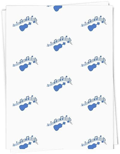 5 x A1 'Blaue Musik' Geschenkverpackung/Papierrolle (GI00077360)