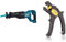 Makita DJR186ZK Akku-Reciprosäge 18 V im Transportkoffer (ohne Akku, ohne Ladegerät), Türkis;schwarz, ohne Ladgerät im Transportkoffer & JOKARI 20050 Abisolierzange Super 4 plus, Schwarz, 1 Stück
