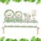Two Wild Tableware Set, 2nd Jungle Animals Birthday Party Supplies, Safari Animal Birthday, Napkins, Cups, Tablecover, 63pc Set