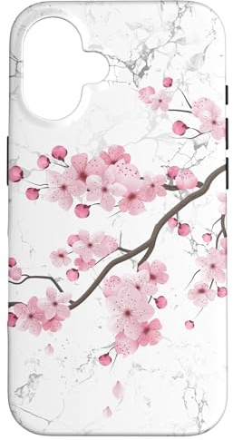 Sakura Florist Pink Flower Japan Gift Floral Cherry Blossom Case for iPhone 16